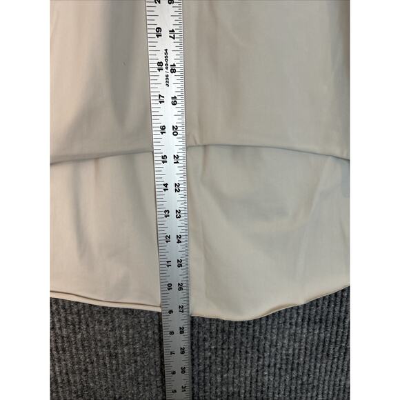 Athleta Womens Cosmic Skirt Medium Tan Stretch Performance Pockets Golf Tennis - Picture 5 of 7